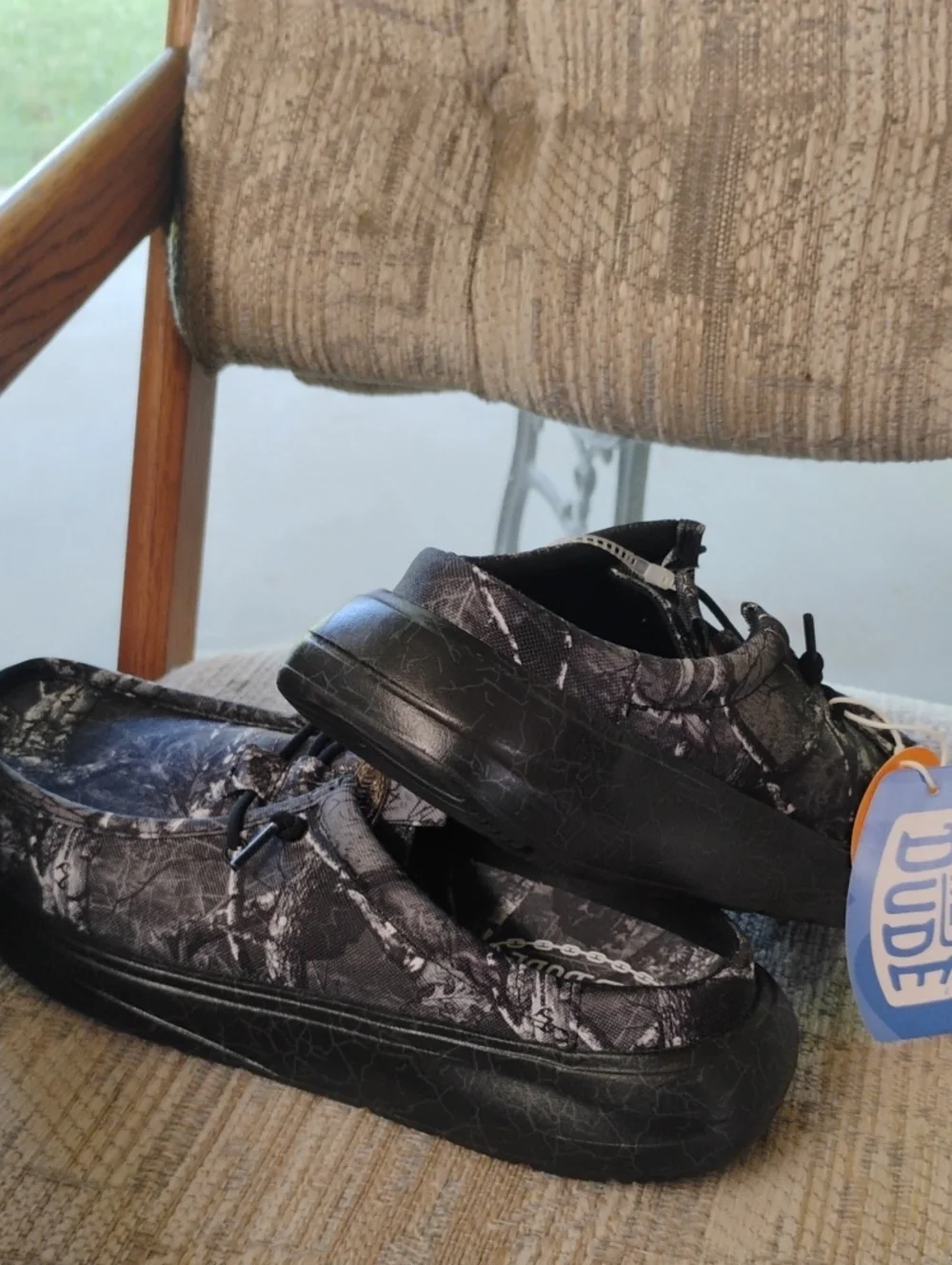 Hey Dude Jelly Roll Black Camo